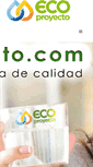 Mobile Screenshot of eco-proyecto.com