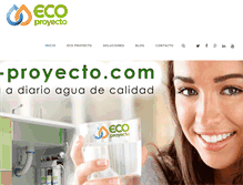Tablet Screenshot of eco-proyecto.com